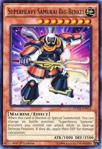 Superheavy Samurai Big Benkei DUEA-EN013 Unlimited Yu-Gi-Oh card from Duelist Alliance
