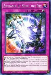 Exchange of Night and Day DUEA-EN093 Unlimited Yu-Gi-Oh card from Duelist Alliance