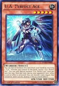 U.A. Perfect Ace DUEA-EN088 Unlimited Yu-Gi-Oh card from Duelist Alliance