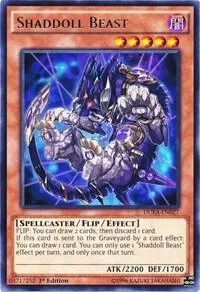 Shaddoll Beast DUEA-EN027 Unlimited Yu-Gi-Oh card from Duelist Alliance