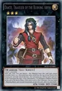 Dante, Traveler of the Burning Abyss DUEA-EN085 Unlimited Yu-Gi-Oh card from Duelist Alliance