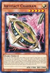 Artifact Chakram DUEA-EN033 Unlimited Yu-Gi-Oh card from Duelist Alliance