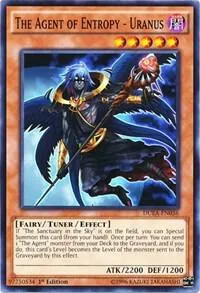 The Agent of Entropy - Uranus DUEA-EN036 Yu-Gi-Oh card from Duelist Alliance