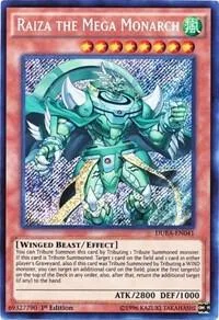 Raiza the Mega Monarch DUEA-EN041 Unlimited Yu-Gi-Oh card from Duelist Alliance