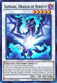 Samsara, Dragon of Rebirth DUEA-EN052 Unlimited Yu-Gi-Oh card from Duelist Alliance