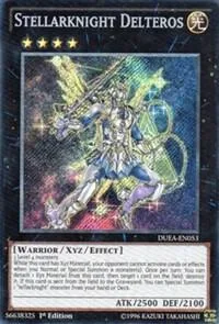 Stellarknight Delteros DUEA-EN053 1st Edition Yu-Gi-Oh card from Duelist Alliance