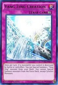Yang Zing Creation DUEA-EN074 Unlimited Yu-Gi-Oh card from Duelist Alliance