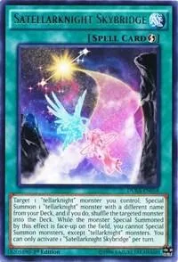 Satellarknight Skybridge DUEA-EN058 Unlimited Yu-Gi-Oh card from Duelist Alliance