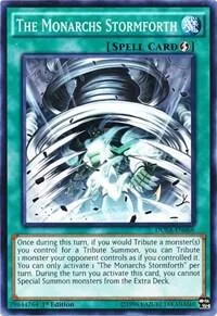 The Monarchs Stormforth DUEA-EN066 1st Edition Yu-Gi-Oh card from Duelist Alliance
