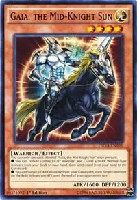 Gaia, the Mid-Knight Sun DUEA-EN091 Unlimited Yu-Gi-Oh card from Duelist Alliance