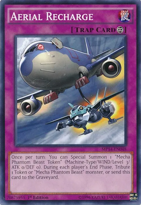 Aerial Recharge MP14-EN048 Yu-Gi-Oh card from 2014 Mega-Tins Mega Pack