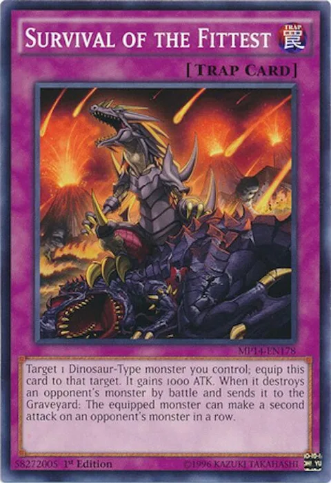Survival of the Fittest MP14-EN178 Yu-Gi-Oh card from 2014 Mega-Tins Mega Pack