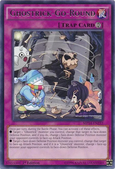 Ghostrick-Go-Round MP14-EN233 Yu-Gi-Oh card from 2014 Mega-Tins Mega Pack