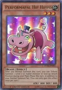 Performapal Hip Hippo DUEA-ENDE1 Yu-Gi-Oh card from Duelist Alliance: Deluxe Edition