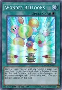 Wonder Balloons DUEA-ENDE6 Yu-Gi-Oh card from Duelist Alliance: Deluxe Edition