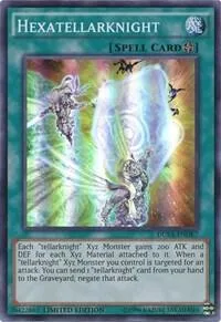 Hexatellarknight DUEA-ENDE7 Yu-Gi-Oh card from Duelist Alliance: Deluxe Edition