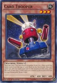 Card Trooper SDGR-EN016 Yu-Gi-Oh card from Structure Deck: Geargia Rampage