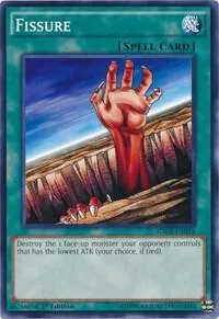 Fissure SDGR-EN024 Yu-Gi-Oh card from Structure Deck: Geargia Rampage