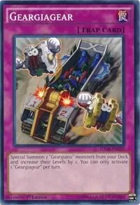 Geargiagear SDGR-EN029 Yu-Gi-Oh card from Structure Deck: Geargia Rampage