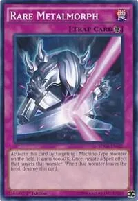 Rare Metalmorph SDGR-EN032 Yu-Gi-Oh card from Structure Deck: Geargia Rampage