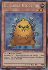 Quillbolt Hedgehog LC5D-EN005 Yu-Gi-Oh card from Legendary Collection 5D's