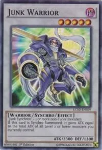 Junk Warrior LC5D-EN029 Yu-Gi-Oh card from Legendary Collection 5D's