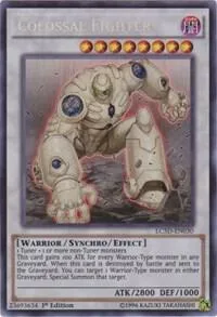 Colossal Fighter LC5D-EN030 Yu-Gi-Oh card from Legendary Collection 5D's