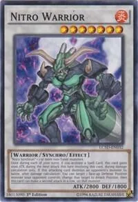 Nitro Warrior LC5D-EN032 Yu-Gi-Oh card from Legendary Collection 5D's