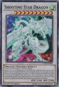 Shooting Star Dragon LC5D-EN040 Yu-Gi-Oh card from Legendary Collection 5D's