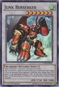 Junk Berserker LC5D-EN043 Yu-Gi-Oh card from Legendary Collection 5D's