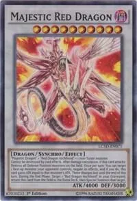 Majestic Red Dragon LC5D-EN071 Yu-Gi-Oh card from Legendary Collection 5D's
