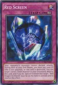 Red Screen LC5D-EN083 Yu-Gi-Oh card from Legendary Collection 5D's