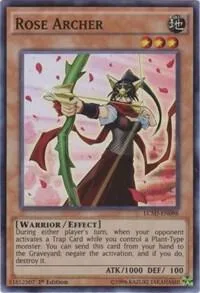 Rose Archer LC5D-EN098 Yu-Gi-Oh card from Legendary Collection 5D's