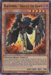 Blackwing - Sirocco the Dawn LC5D-EN112 Yu-Gi-Oh card from Legendary Collection 5D's