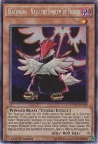 Blackwing - Vayu the Emblem of Honor LC5D-EN118 Yu-Gi-Oh card from Legendary Collection 5D's