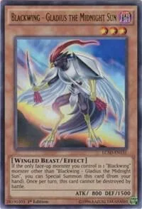 Blackwing - Gladius the Midnight Sun LC5D-EN131 Yu-Gi-Oh card from Legendary Collection 5D's