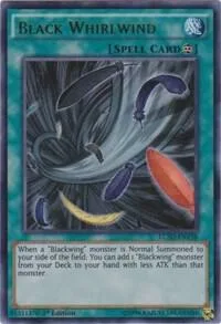 Black Whirlwind LC5D-EN138 Yu-Gi-Oh card from Legendary Collection 5D's
