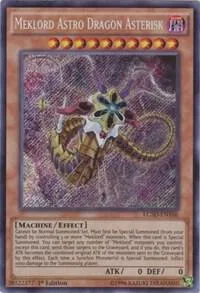 Meklord Astro Dragon Asterisk LC5D-EN166 Yu-Gi-Oh card from Legendary Collection 5D's