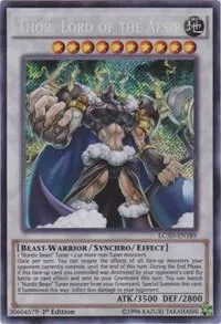 Thor, Lord of the Aesir LC5D-EN189 Yu-Gi-Oh card from Legendary Collection 5D's