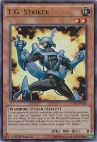 T.G. Striker LC5D-EN206 Yu-Gi-Oh card from Legendary Collection 5D's