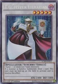 T.G. Hyper Librarian LC5D-EN211 Yu-Gi-Oh card from Legendary Collection 5D's