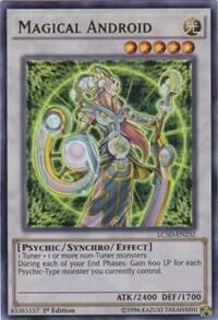 Magical Android LC5D-EN232 Yu-Gi-Oh card from Legendary Collection 5D's