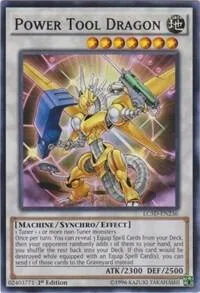 Power Tool Dragon LC5D-EN236 Yu-Gi-Oh card from Legendary Collection 5D's