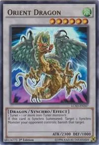 Orient Dragon LC5D-EN247 Yu-Gi-Oh card from Legendary Collection 5D's