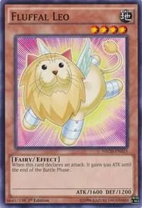 Fluffal Leo NECH-EN015 Unlimited Yu-Gi-Oh card from The New Challengers