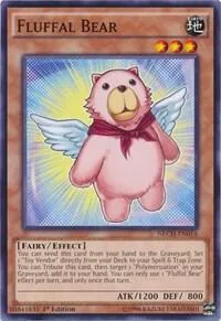 Fluffal Bear NECH-EN016 1st Edition Yu-Gi-Oh card from The New Challengers