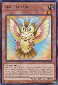 Fluffal Owl NECH-EN018 1st Edition Yu-Gi-Oh card from The New Challengers