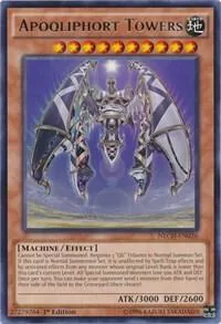 Apoqliphort Towers NECH-EN026 1st Edition Yu-Gi-Oh card from The New Challengers