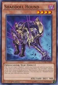 Shaddoll Hound NECH-EN030 Unlimited Yu-Gi-Oh card from The New Challengers