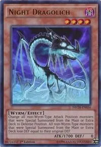 Night Dragolich NECH-EN034 Yu-Gi-Oh card from The New Challengers
